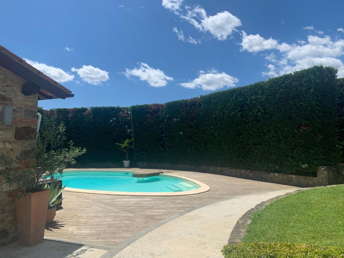 Appartamento In Villa Con Piscina - Mhateria Relais Rignano sullʼArno Dış mekan fotoğraf