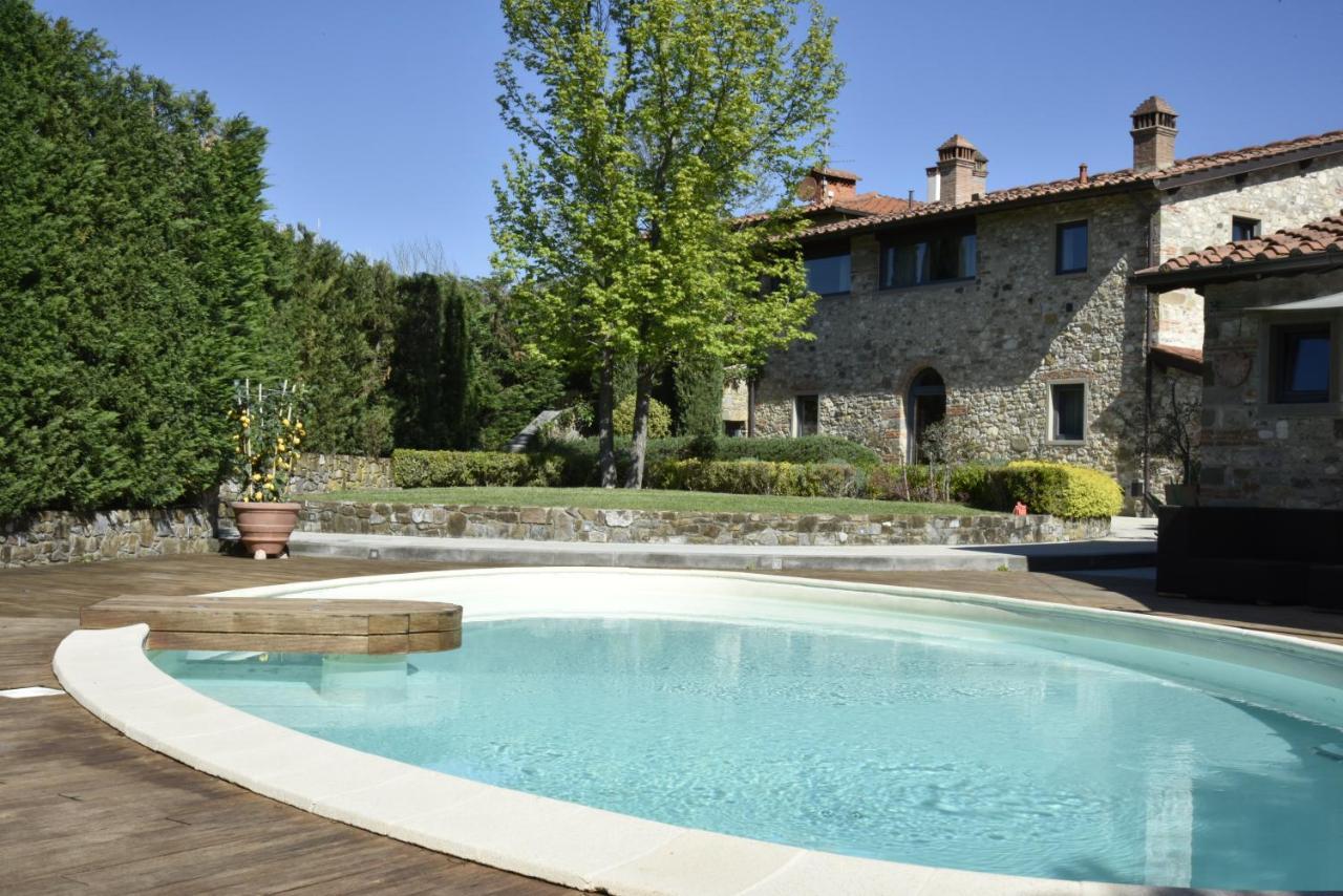 Appartamento In Villa Con Piscina - Mhateria Relais Rignano sullʼArno Dış mekan fotoğraf